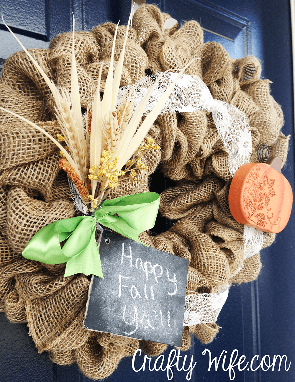 DIY Harvest Wreath