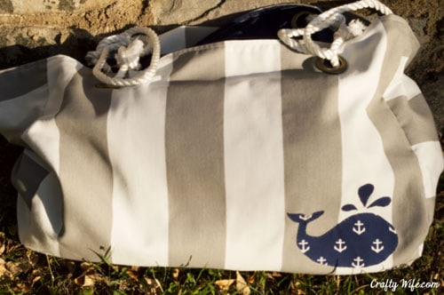 Nautical Beach Bag