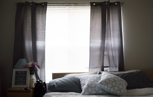 Master Bedroom Window Treatments