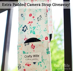 Extra Padded Camera Strap Giveaway!