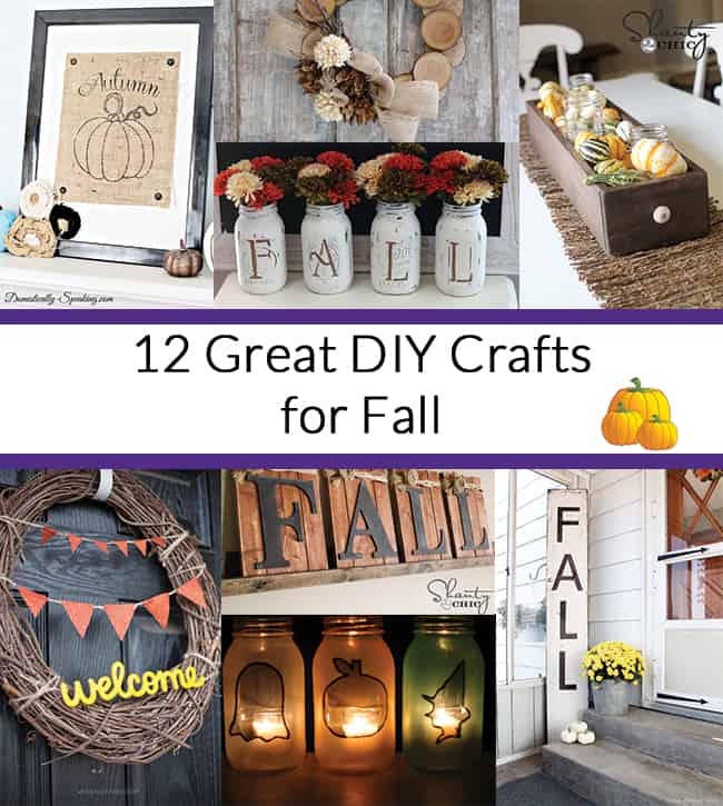 12 Great DIY Crafts for Fall