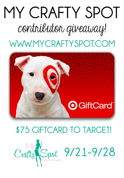 Crafty Spot Contributor Giveaway: Target Giftcard