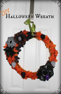 DIY Halloween Wreath