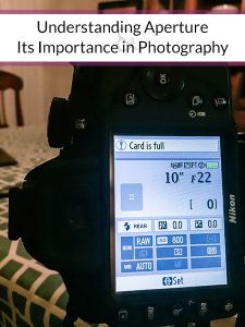 Understanding Aperture and its importance in photography