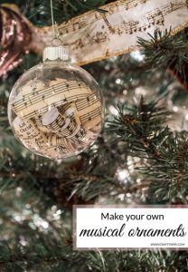 DIY Musical Ornaments