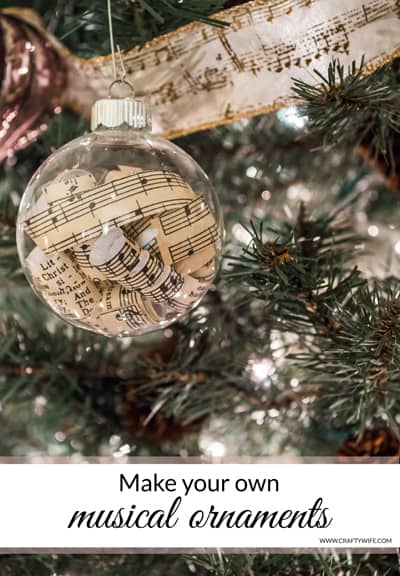 DIY Musical Ornaments