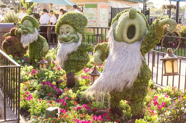 Epcot in the Spring | Disney Travel | Disney World | Disney on a Budget | Epcot's Flower and Garden Festival | Disney Vacation Tips