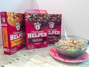 It is so easy to survive the first trimester when you have quick & easy recipes like Hamburger Helper! Pick up 3 today & get a rebate for free ground beef! https://ooh.li/4ddea4b