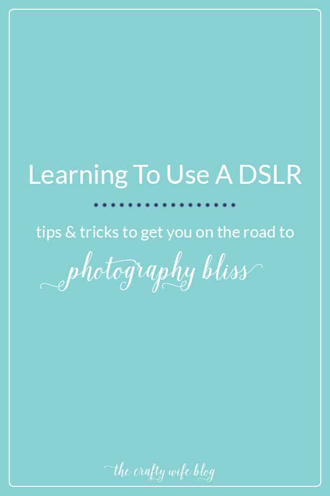 Ever wonder what to do after you buy a camera? Get on the road to photography bliss with these five tips on how to get started learning to use a DSLR.