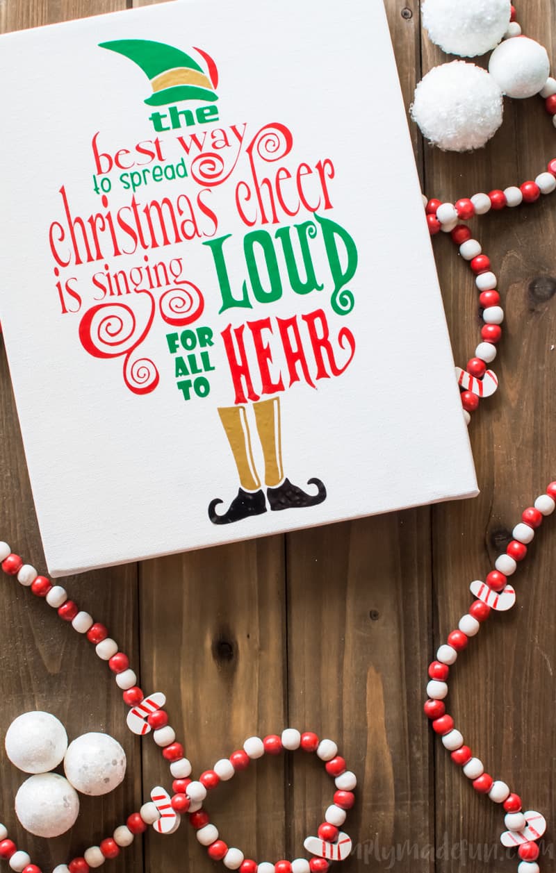 Buddy the Elf Christmas Cheer Art