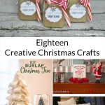 Eighteen of the easiest Creative Christmas Crafts that are perfect for the beginner crafter!