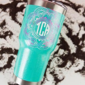Save time, stress, and vinyl with this one simple trick that I use to help you layer vinyl the easy way. Perfect for designs with multiple colors!