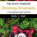 Rae Dunn Christmas Ornaments