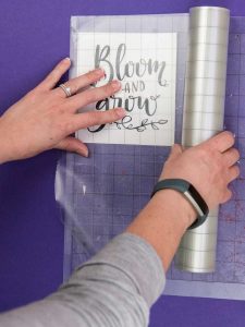 How to use transfer tape for your Silhouette and Cricut projects