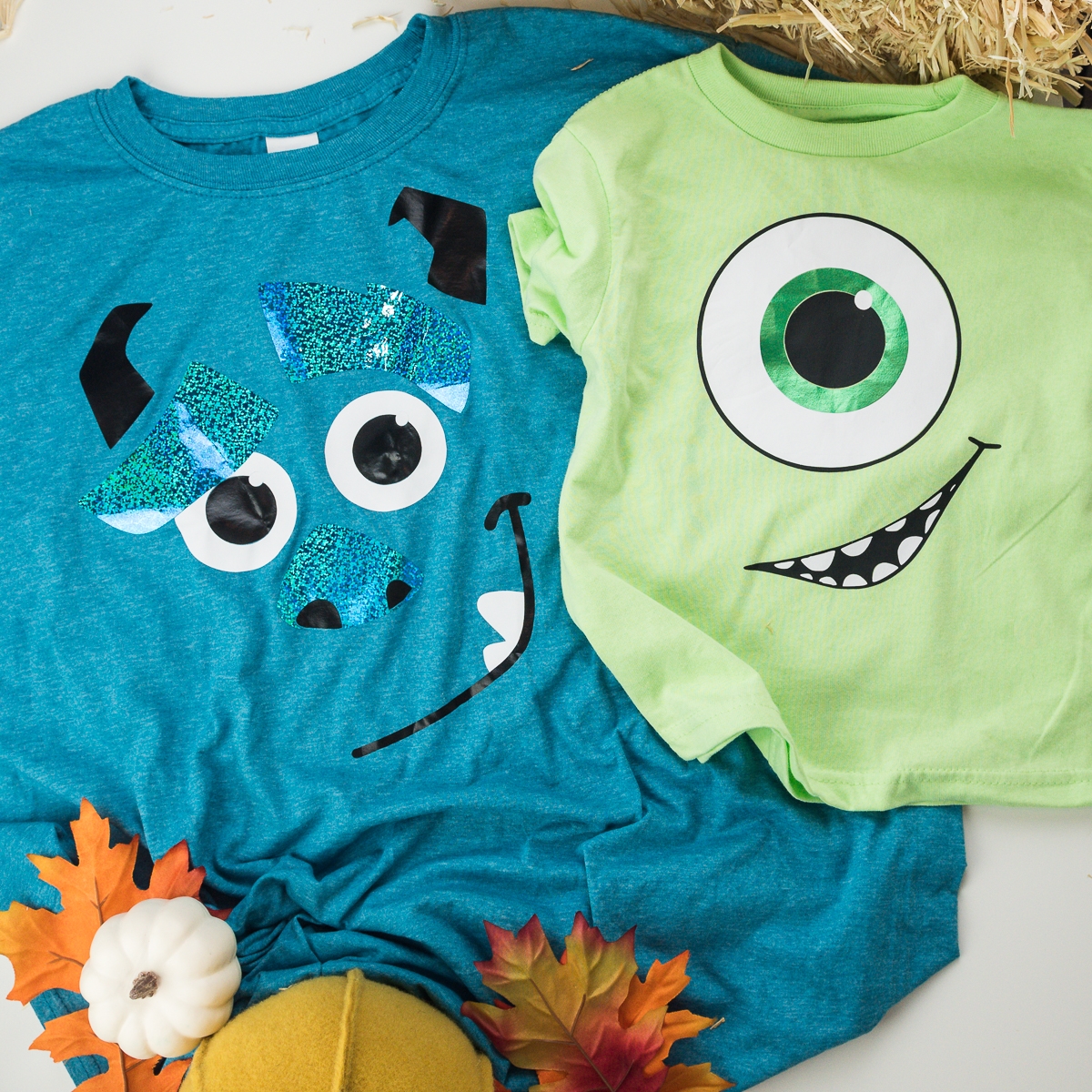 DIY Monsters Inc Family Costumes with Vinyl
