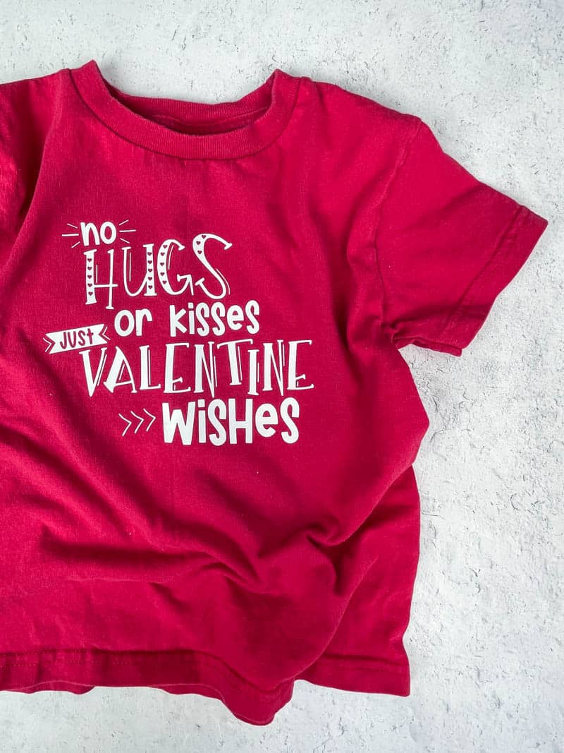 No Hugs or Kisses Just Valentine Wishes Free SVG Cut File