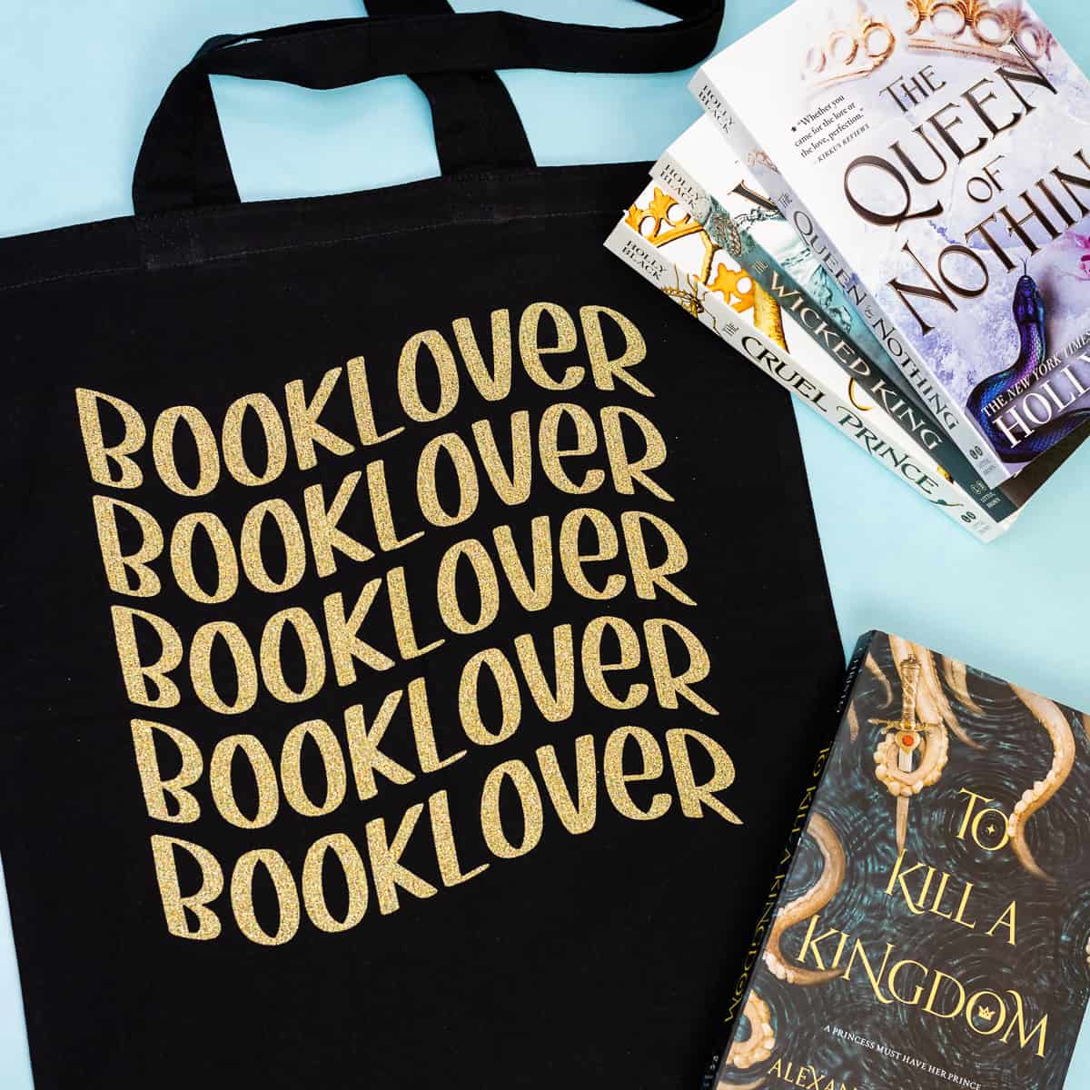 Booklover Library Tote Bag